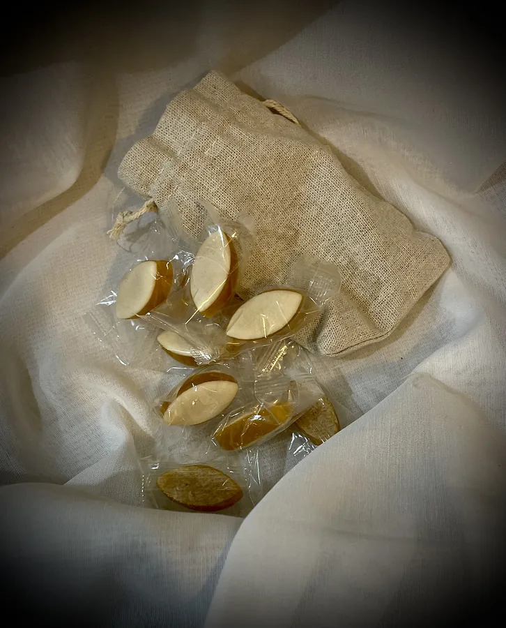 Mini calissons sachet tissu